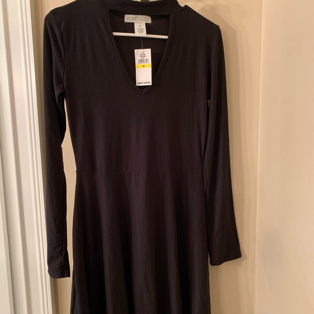 Planet Gold black dress